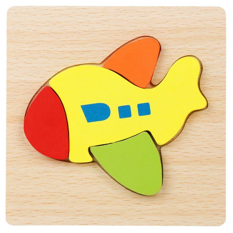 Little Explorer's First 3D Layered Wooden Puzzle Collection