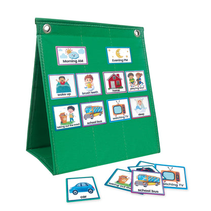 My Big Day: 3-in-1 Kids Visual Schedule & Routine Planner Board Set