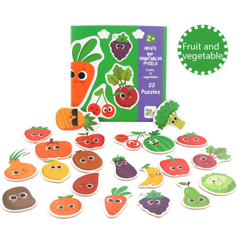 Little World Explorer  Wooden Early Cognition Puzzle Set