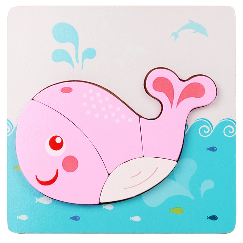 Little Explorer's First 3D Layered Wooden Puzzle Collection