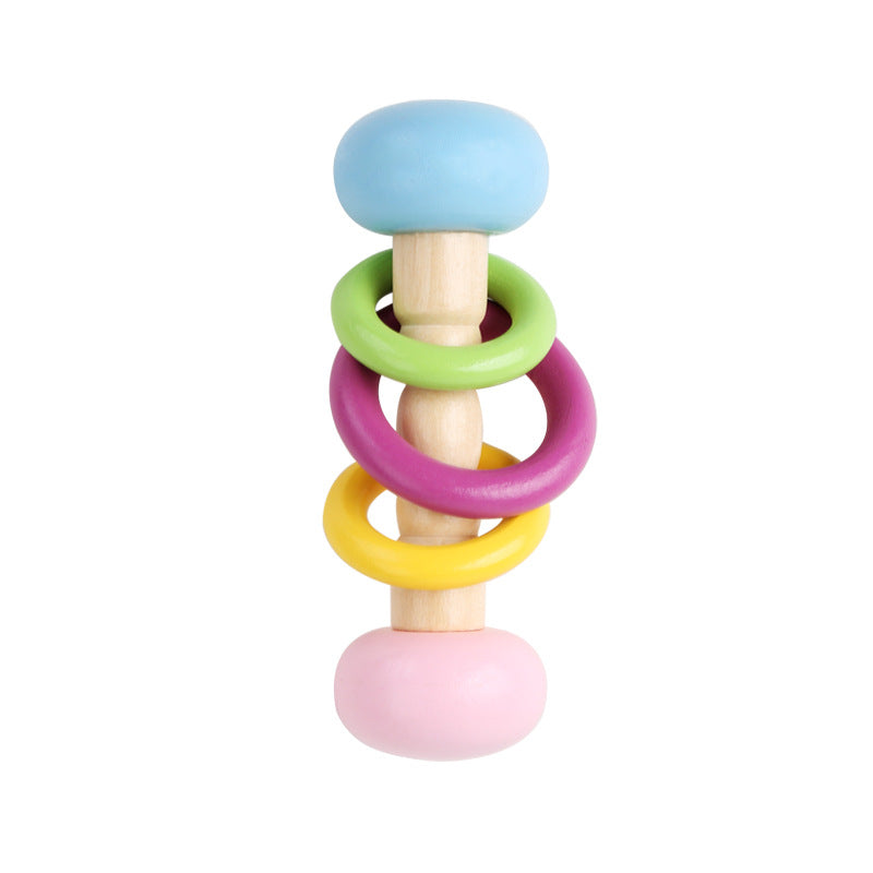 "First Symphony" Wooden Orff Sensory Rattle Set of 4