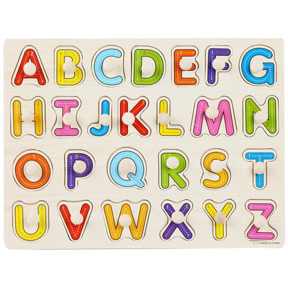 Little Pegs, Big Wonders: Mushroom Knobbed Wooden Puzzle Collection
