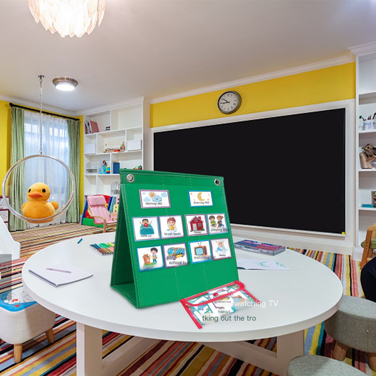 My Big Day: 3-in-1 Kids Visual Schedule & Routine Planner Board Set